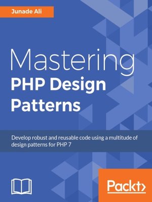 cover image of Mastering PHP Design Patterns